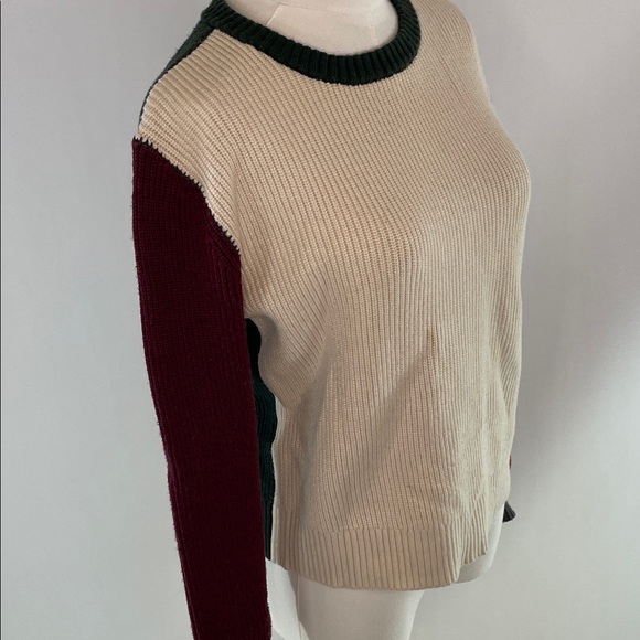 Central Park West Sloane Whipstitch Sweater, S - Picture 8 of 9